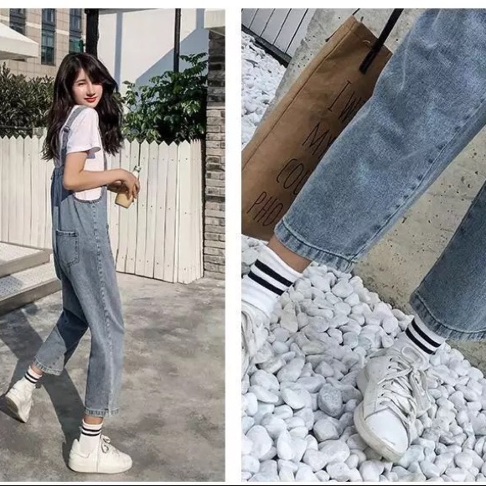 Denim Overall Jumpsuit - Picture 12 of 16